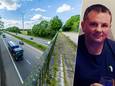 Le chauffeur routier roumain Gheorghe, tué sur la E42 au volant de son camion.