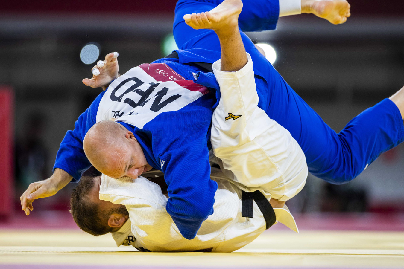 Henk Grol grijpt ondanks ippon naast brons in gemixte landenwedstrijd