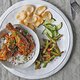 Recept: Balinese kip met sajoerboontjes