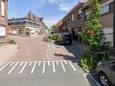 Er wordt gewerkt in de straat.