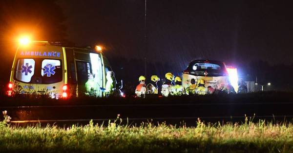 Gewonde bij botsing op A58 bij ’s-Heer Arendskerke.