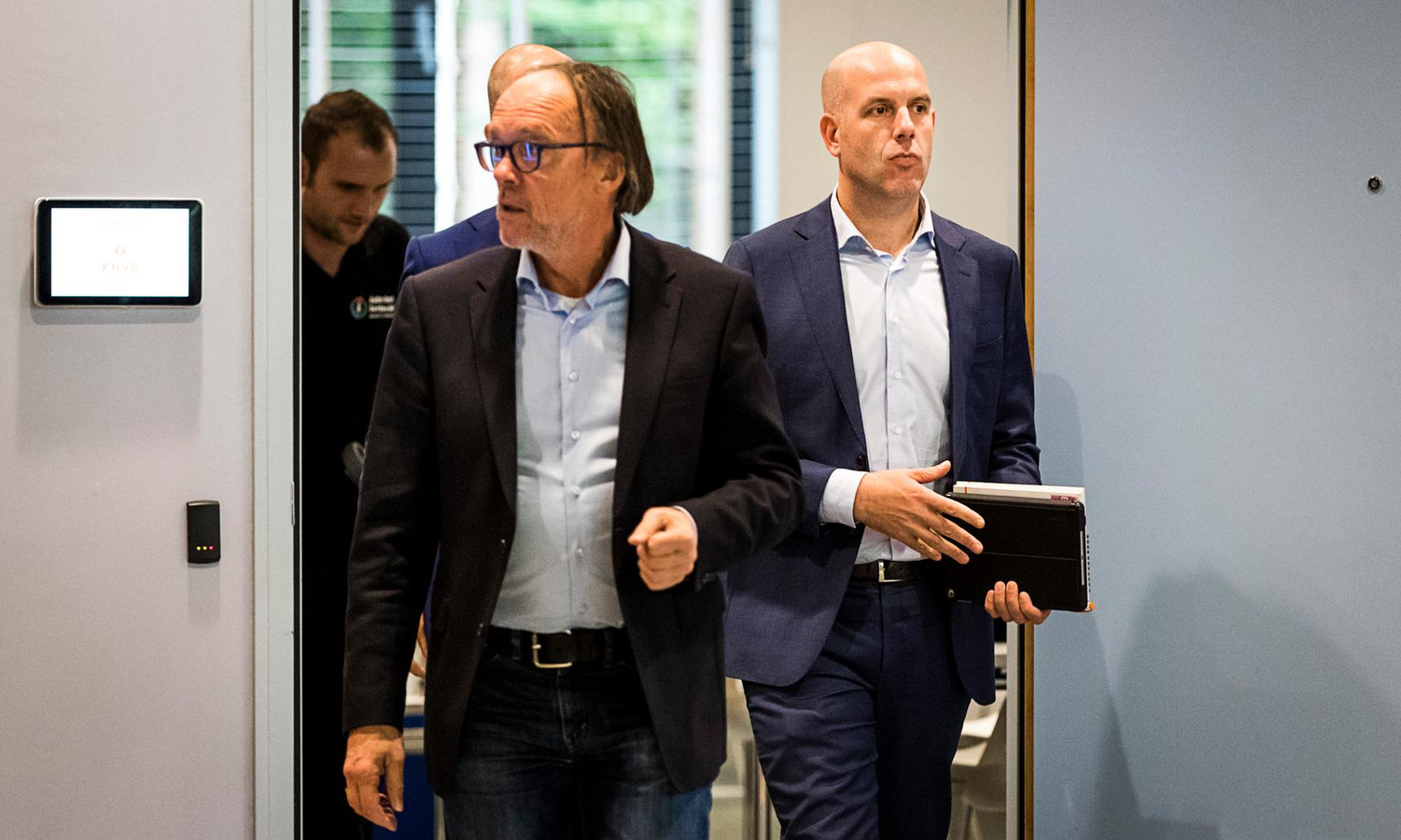 Gijs de Jong nog altijd in de wachtkamer bij de KNVB Foto destentor.nl