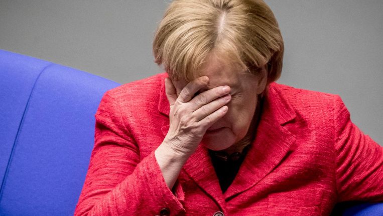 Angela Merkel. Beeld AP