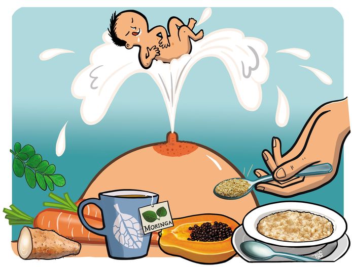 Hiermee Proberen Moeders Wereldwijd De Melk Voor Hun Baby Te Verbeteren Koken Eten Ad Nl