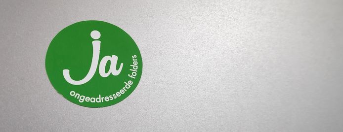 De ja-sticker.