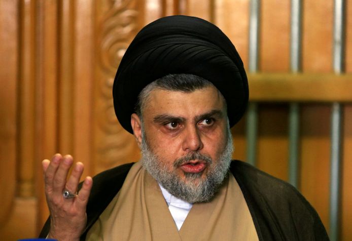 De alliantie van nationalist Moqtada Sadr met de communisten heeft de Iraakse parlementsverkiezingen gewonnen.