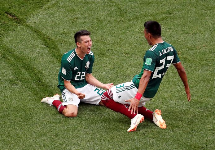 Hirving Lozano na de 1-0