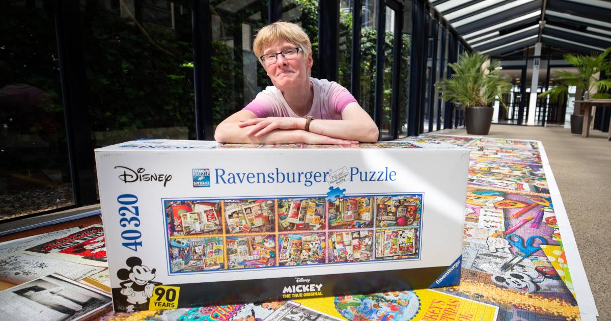 Marieke legt ‘grootste puzzel ter wereld’ ‘Uit de hand gelopen coronahobby’ Tilburg AD.nl
