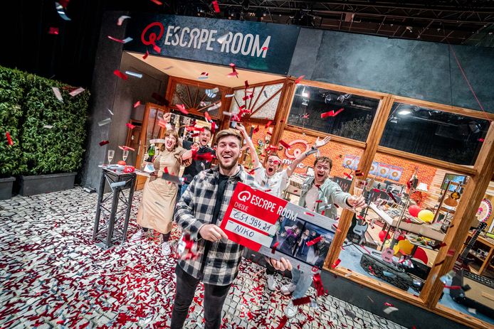 Q-Escape Room: luisteraar Nico wint meer dan 51.000 euro