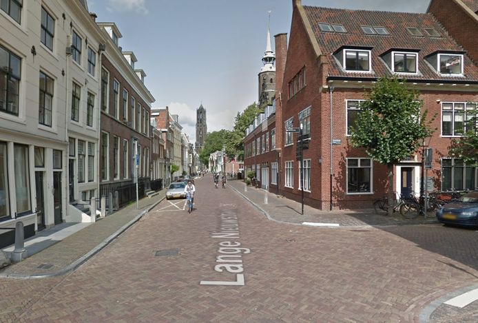 Een blik op de huidige Lange Nieuwstraat.
