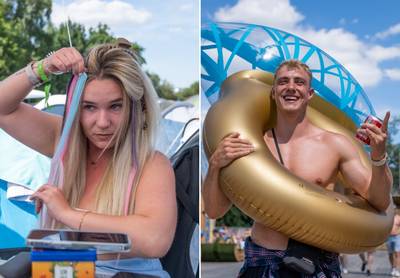 De sfeer op camping Dreamville: haren vlechten, dutjes doen... en op zoek naar de perfecte vrouw