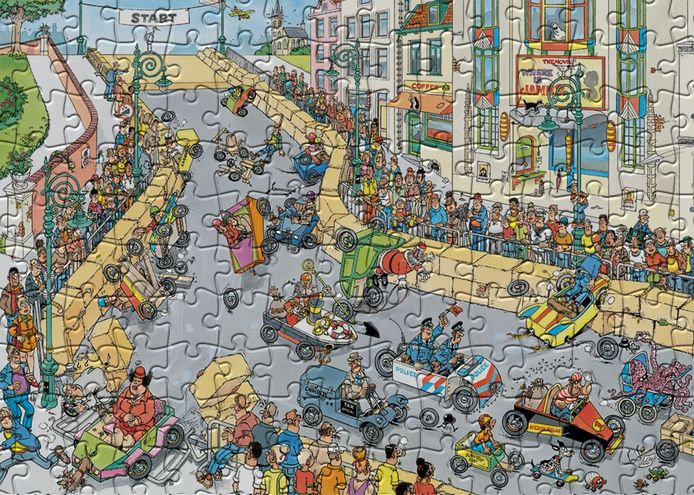 Puzzelkoning' van Haasteren viert 86ste met 200ste puzzel | Binnenland AD.nl