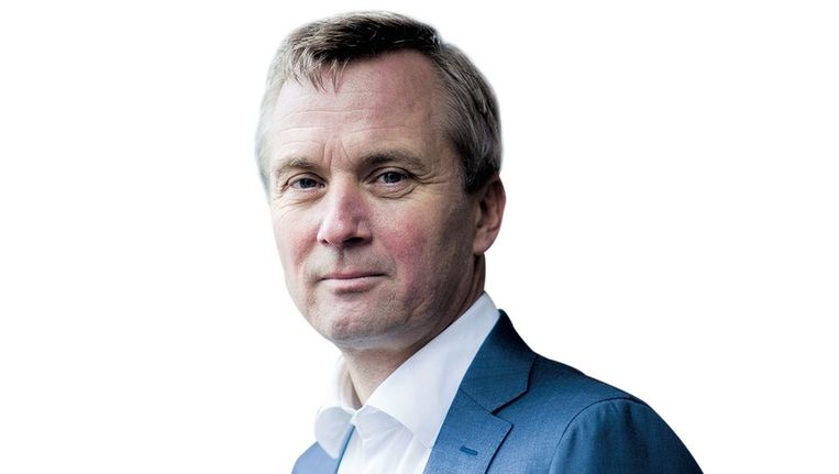 Lijsttrekker Eric van der Burg van de VVD. Beeld Rink Hof