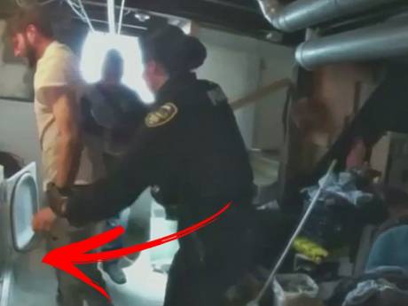 Opération antidrogue aux États-Unis: un suspect découvert caché dans un sèche-linge