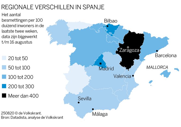 Om Deze Vier Redenen Gaat Het Met Corona In Spanje Nu Helemaal Verkeerd