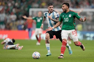 LIVE: match engagé entre l’Argentine et le Mexique (0-0)