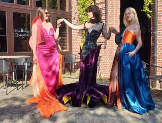 Leerlingen modeopleiding avAnt tonen creaties tijdens modeshow 