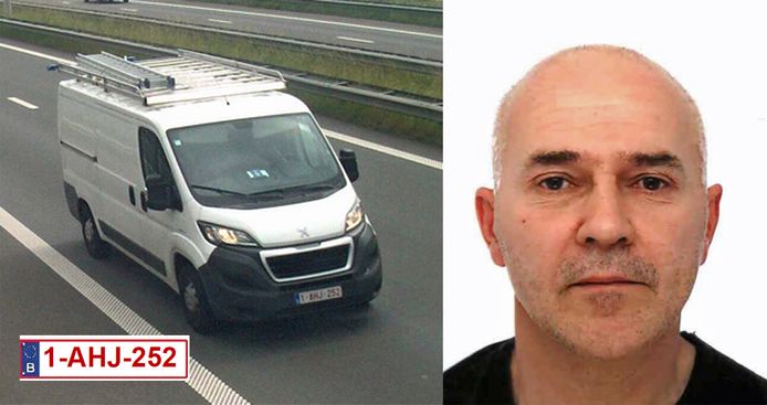 Johan Van der Heyden is sinds 2 juni vermist. Zijn witte bestelwagen werd het laatst gezien door snelwegcamera’s.