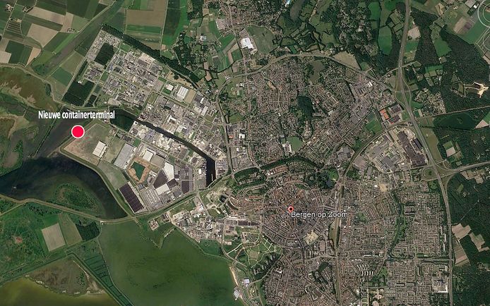Nieuwe containerterminal Bergen op Zoom opent in 2019