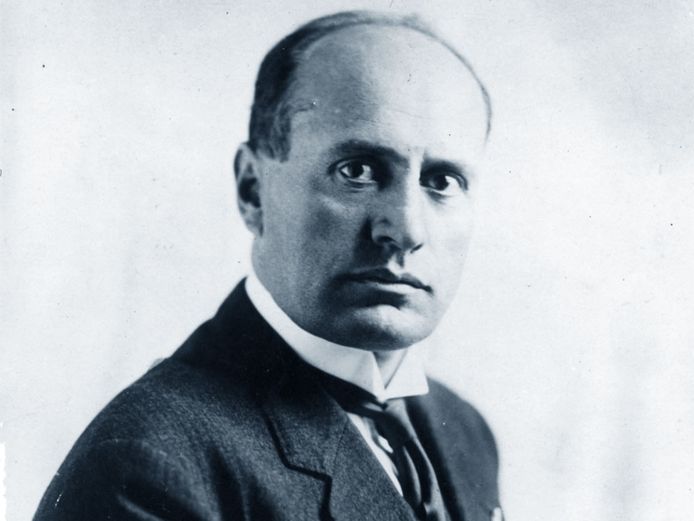 De Italiaanse dictator Benito Mussolini (1883-1945).