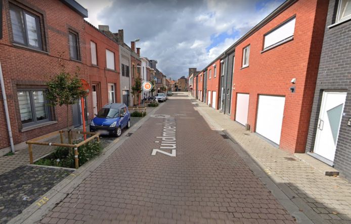 De Zuidmoerstraat in Eeklo/