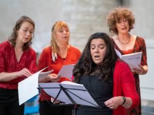 Vijfduizend zangeressen en zangers in Middelburg:  ‘Hoppen van klassiek naar populair naar religieus’