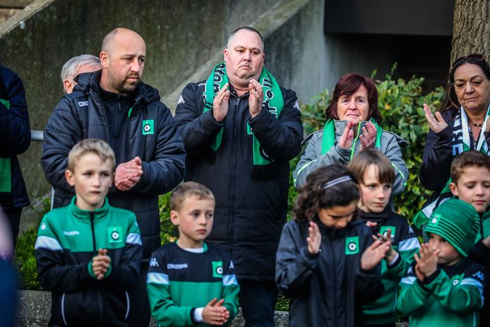 eerbetoon cercle Brugge supporters aan overleden Miguel Van Damme