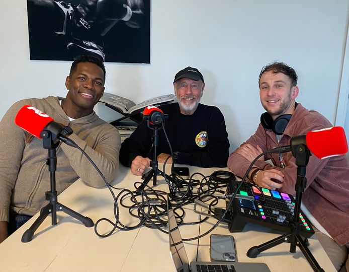 Remy Bonjasky, Thom Harinck en Tim Reedijk.