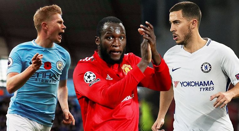 De Rode Duivels aan de top: dure vogels De Bruyne, Lukaku ...