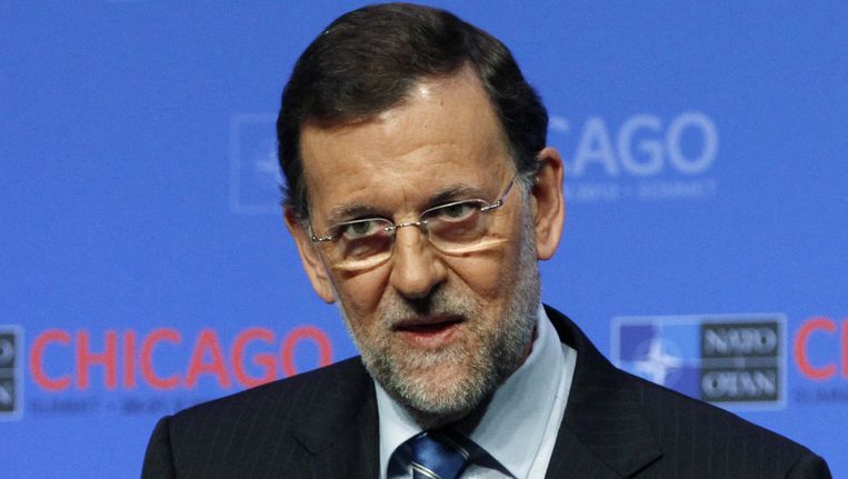 De Spaanse premier Mariano Rajoy: 