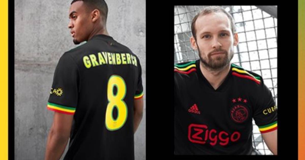 Lancering Bob Marley-shirt Ajax leidt tot problemen webshop | Nederlands voetbal | AD.nl