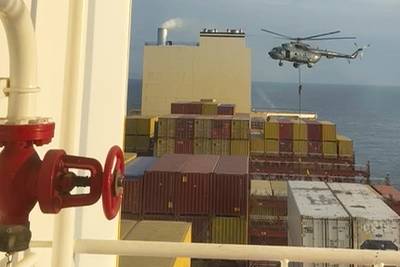 LIVE MIDDEN-OOSTEN. Iraanse Revolutionaire Garde kaapt containerschip 