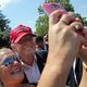 Presidentskandidaten VS winnen stemmen met selfies