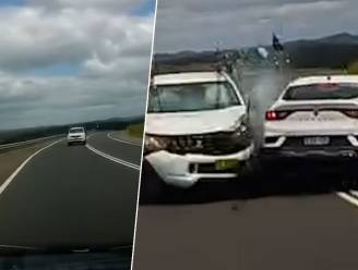 KIJK. Dashcams leggen vast hoe bestuurder zwaar ongeval veroorzaakt nadat hij in slaap was gevallen