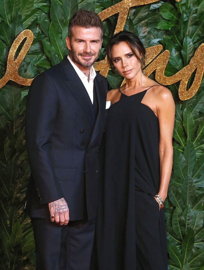 David Beckham en Victoria Beckham.
