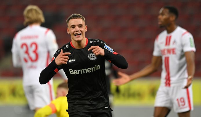 Florian Wirtz maakte al twee doelpunten in de Bundesliga dit seizoen.