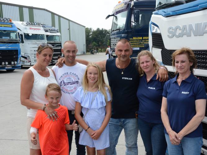 Truckshow om gezin met zeven kinderen te steunen na verwoestende brand: “Solidariteit doet deugd”