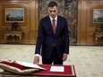 Sanchez legt eed af als nieuwe Spaanse premier