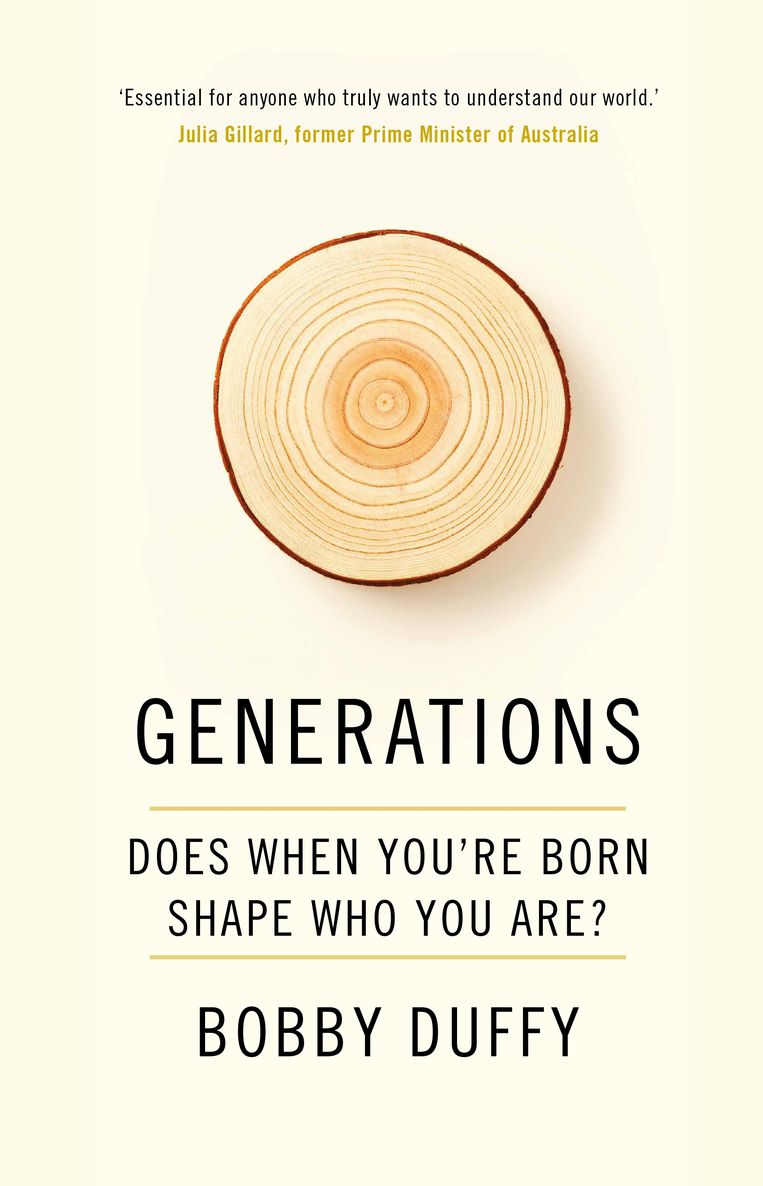 ‘Generations - Does When You’re Born Shape Who You Are?’ (ISBN: 9781786499721), Bobby Duffy Beeld Atlantic Books