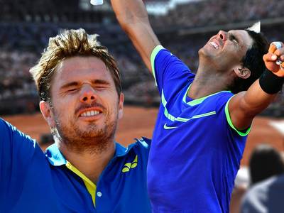 LIVE: Nerveuze start Wawrinka, eerste break Nadal