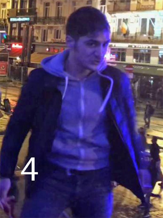De vierde van negen te identificeren verdachten voor de rellen in Brussel.