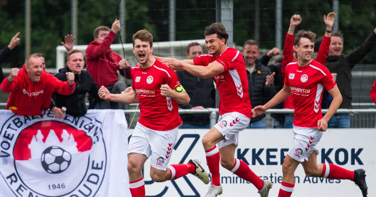 Duel van DTS Ede al na 7 minuten gestaakt, eerste overwinning voor Renswoude, koploper Harskamp gaat