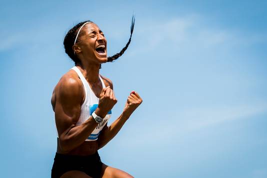 En juin à Götzis, Nafi Thiam a battu le record du monde du saut en hauteur dans un heptathlon.