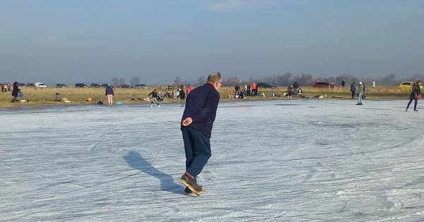 Schaatskoorts: het ijs kraakt, maar het is fantastisch (video's) - PZC