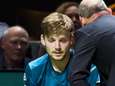 Goffin schakelt zichzelf op pijnlijke wijze uit in Ahoy
