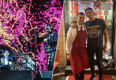 Chad Smith van de Red Hot Chili Peppers bezoekt Brussels restaurant: “Een zeer aangename en vriendelijke man”