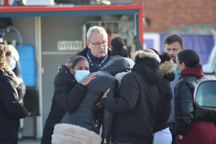 Commissaris Alain Remue van de Cel Verdwijningen van de federale politie bracht de familie het tragische nieuws.