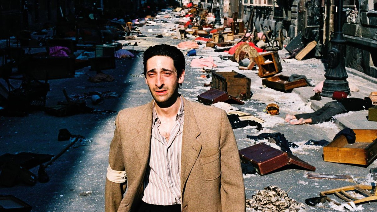 Adrien Brody in The Pianist van Roman Polanski. Beeld 