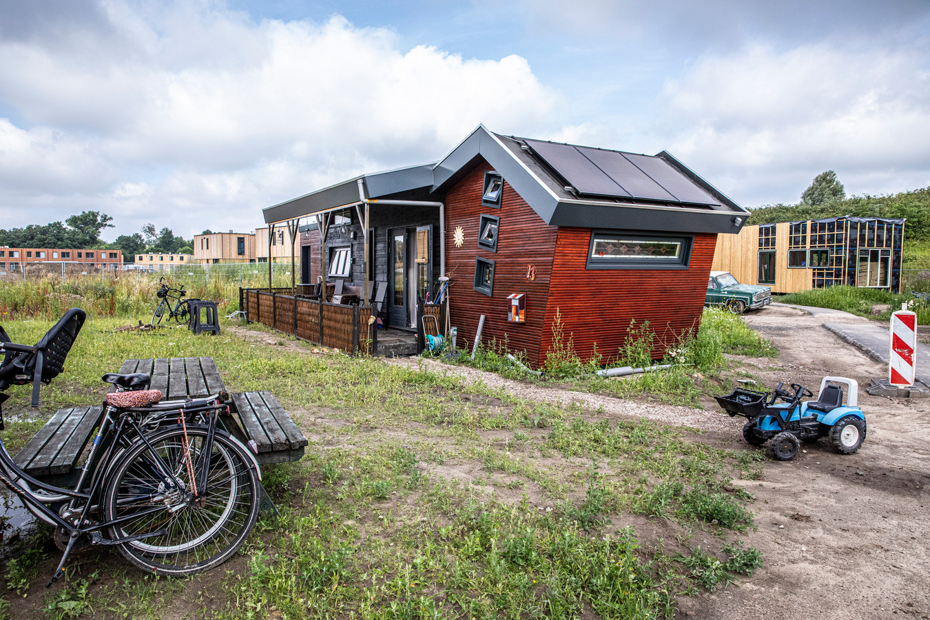 Zo duurzaam mogelijk wonen in een tiny house: ‘Bijna alles komt van de ...
