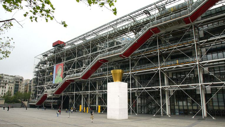 Centre Pompidou in Parijs. © AFP Beeld 